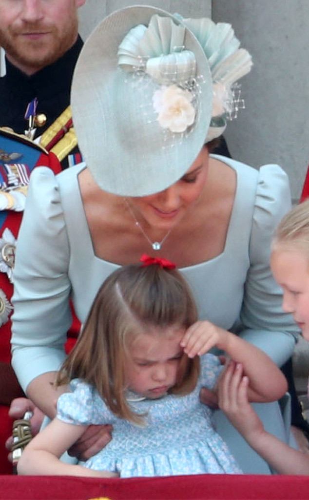 Princess Charlotte, Duchess of Cambridge, Kate Middleton, Trooping the Colour